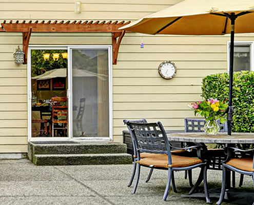 Patio Door.